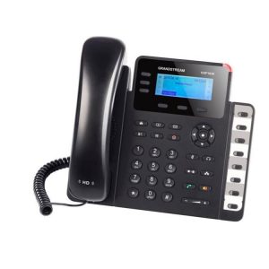 Teléfono IP GXP1630, PoE, 3 líneas, 8 teclas BLF y pantalla de 2.98″