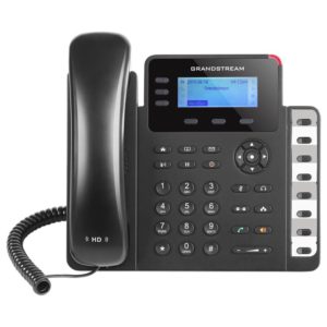 Teléfono IP GXP1630, PoE, 3 líneas, 8 teclas BLF y pantalla de 2.98″