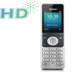 Teléfono IP DECT W56H inalámbrico, pantalla de 2.4″ y audio HD