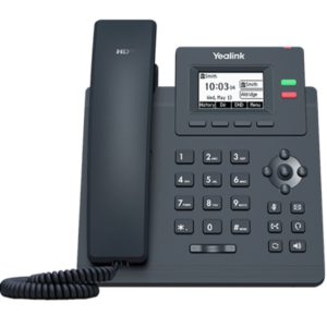 Teléfono IP SIP T31P PoE 2 cuentas SIP y soporte EHS para auriculares