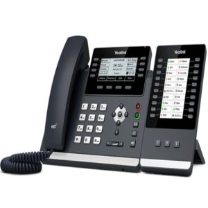 Teléfono IP SIP-T43U con PoE, 2 puertos USB y 12 cuentas SIP