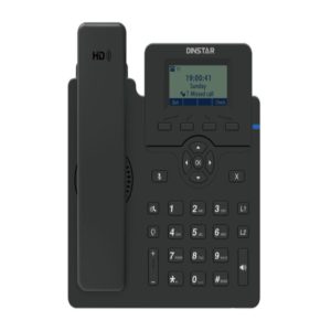 Teléfono IP C60S con PoE, LCD de 2.3 y 2 cuentas SIP