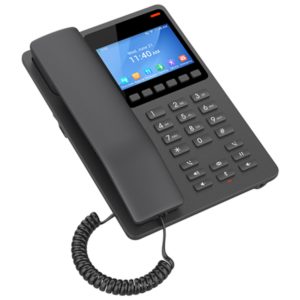 Teléfono Compacto Con Pantalla LCD a Color (Con Wi-Fi), 2 cuentas SIP, 2 líneas (PoE)- GHP631(W)