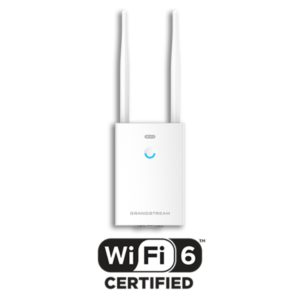 Punto de Acceso Wi-Fi 6 Largo Alcance 2×2:2 Resistente a la Intemperie y 500+ Dispositivos Simultáneos – GWN7660LR