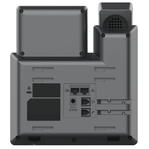 Teléfono IP PoE para 2 cuentas SIP y cuenta con 8 botones VPK
