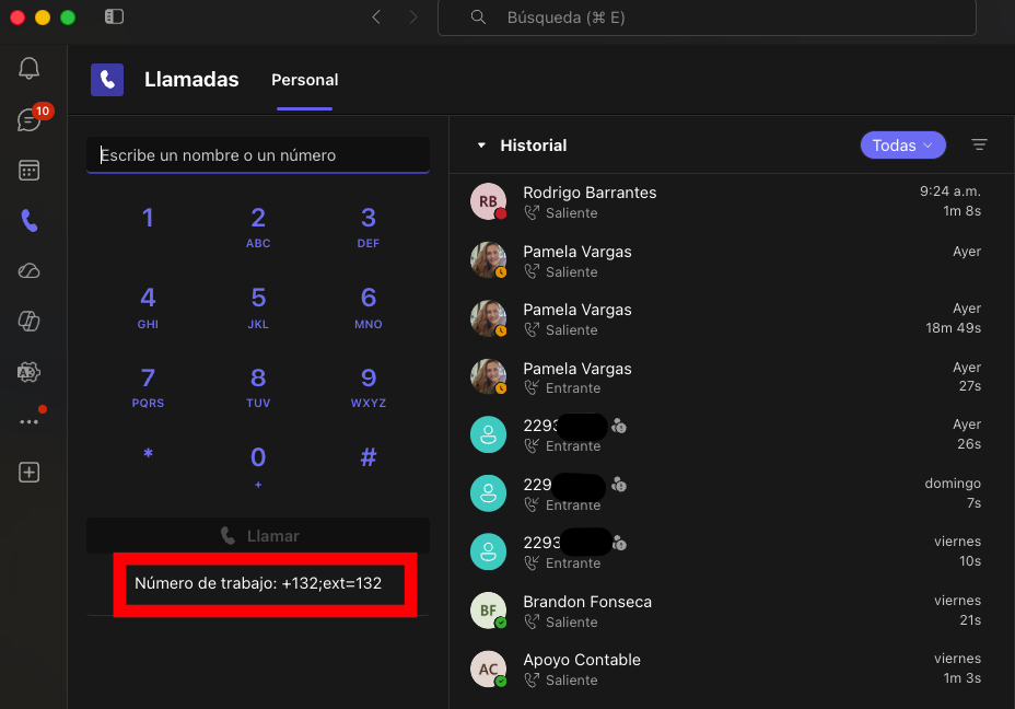Integración de Microsoft Teams para empresas