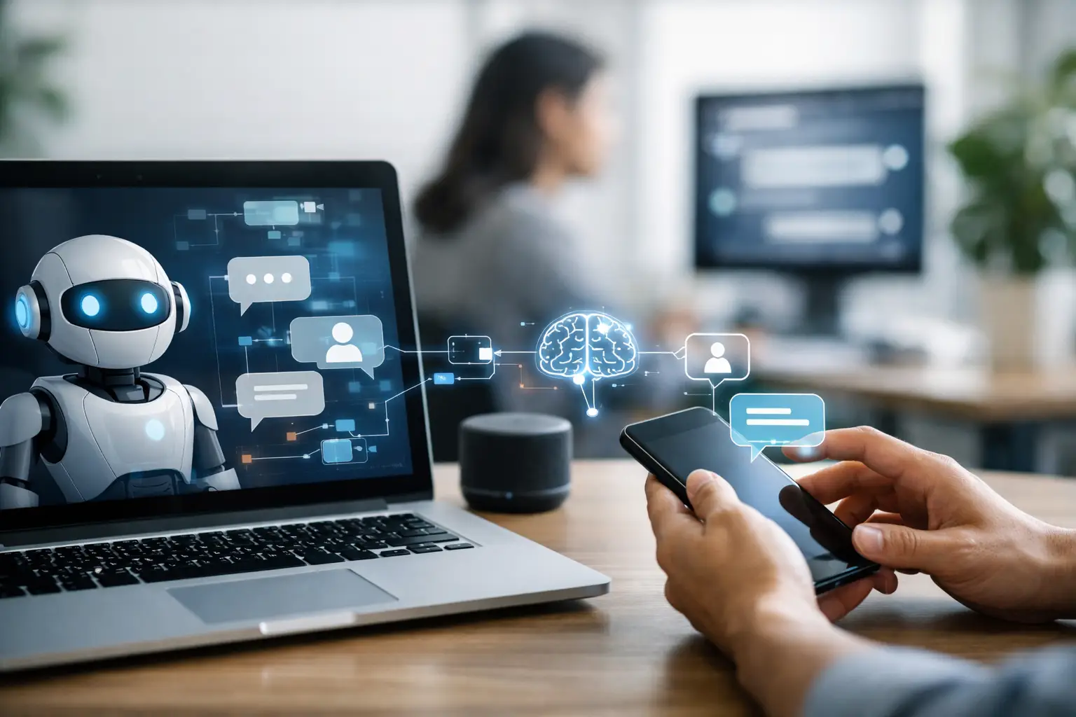 Automatización de flujos conversacionales con IA