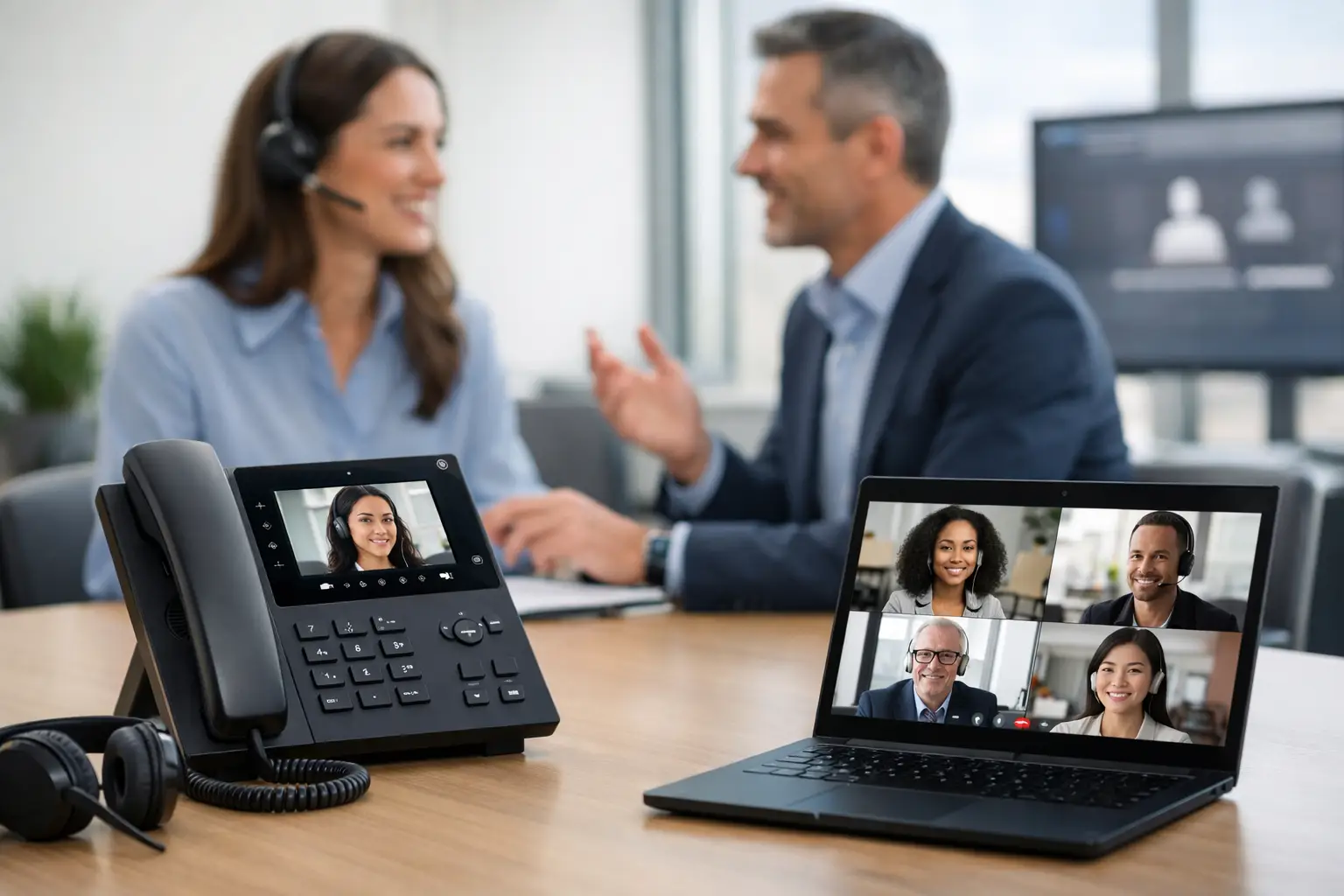 Telefonía Microsoft Teams para empresas conectadas