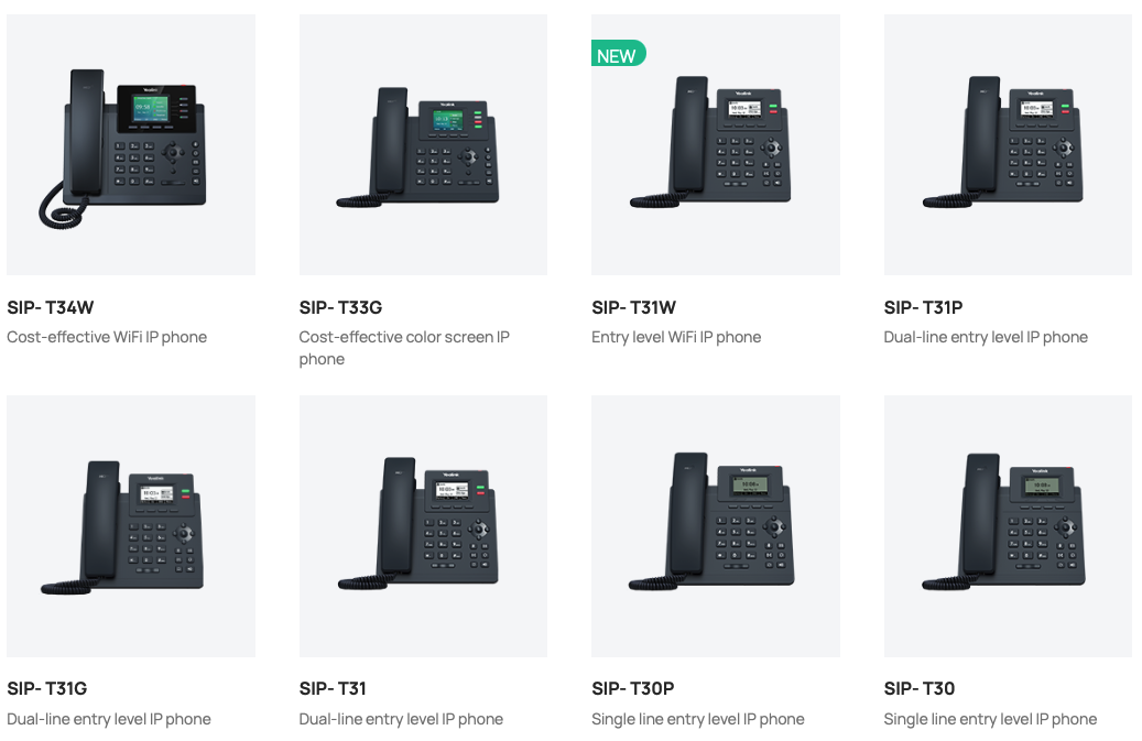 Yealink T33G - Teléfono IP Serie T3