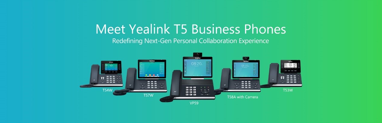 Yealink T58W Pro - Teléfono IP Serie T5